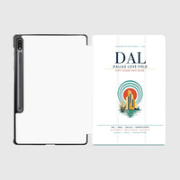 Thumbnail for Dallas Love Field (DAL) design on white samsung tablet tablet case