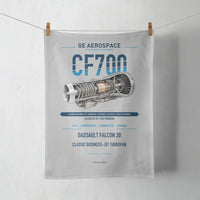 Thumbnail for CF700 design on light gray towel
