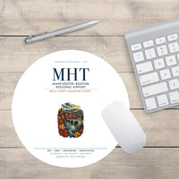 Thumbnail for Manchester–Boston Regional Airport (MHT) design on white round mouse pad