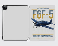 Thumbnail for F6F-5 Hellcat design on light gray ipad tablet case