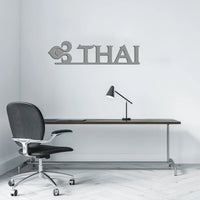 Thumbnail for Customisable Thai Airways Metal Sign - view 6