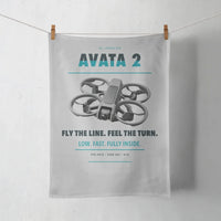 Thumbnail for DJI Avata 2 design on light gray towel