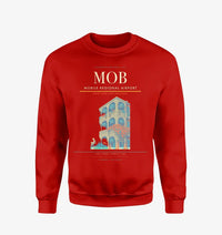 Thumbnail for Mobile Regional Airport (MOB) design on red sweatshirt