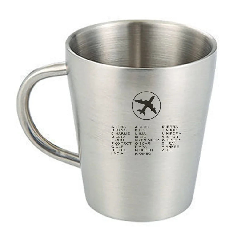 Customisable Aviation Alphabet Mug - view 6