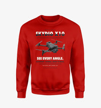 Thumbnail for Skydio X10 design on red sweatshirt
