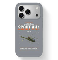 Thumbnail for Westland Scout AH1 design on gray magsafe iphone case, for iPhone 17 Pro