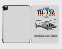 Thumbnail for Leonardo TH-73A Thrasher design on light gray ipad tablet case