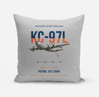 Thumbnail for KC-97L STRATOFREIGHTER design on light gray pillow