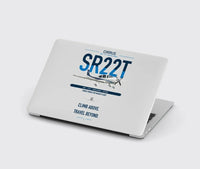 Thumbnail for Cirrus SR22T design on light gray MacBook case