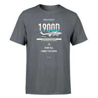 Thumbnail for Beechcraft 1900D design on gray single side