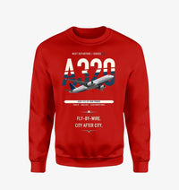 Thumbnail for Airbus A320 design on red sweatshirt