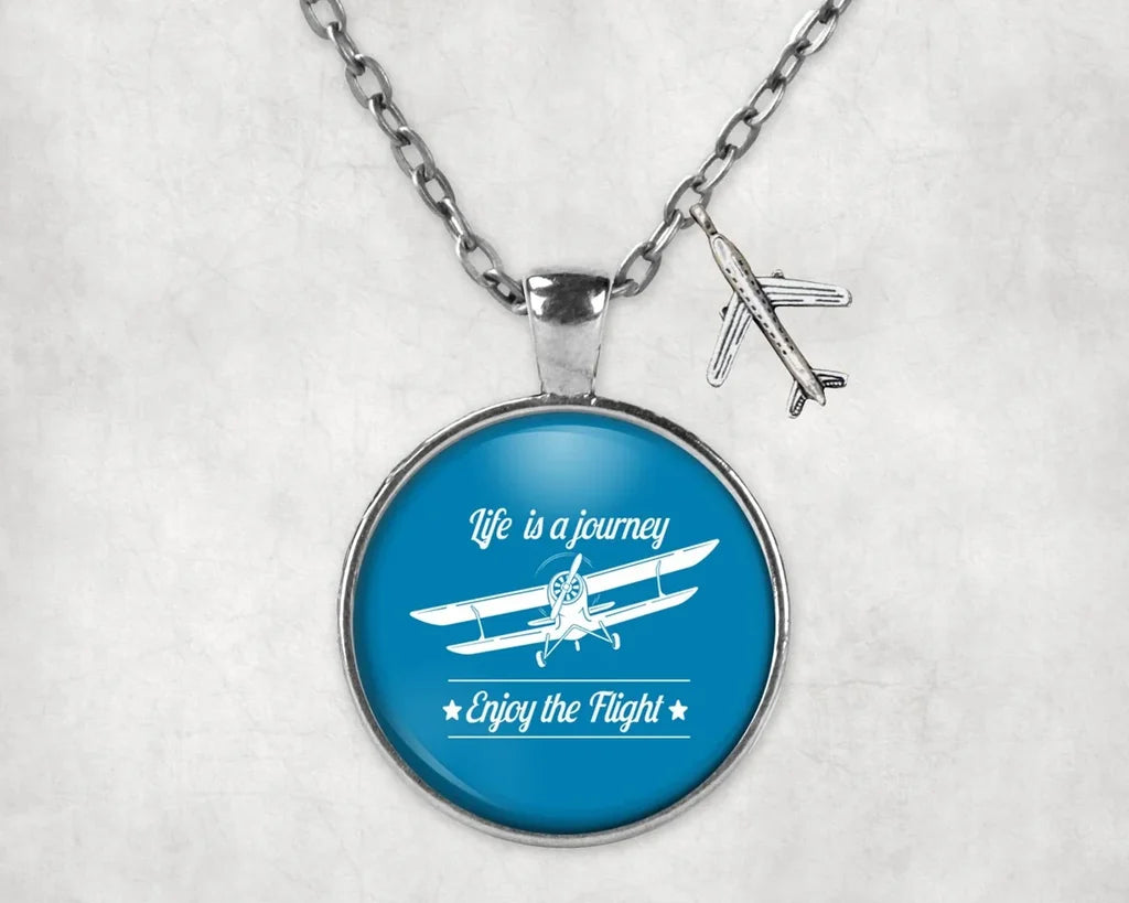 Life is a journey Enjoy Necklace - view 6