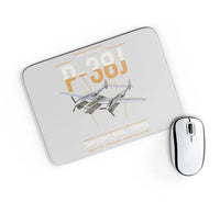 Thumbnail for P-38J Lightning design on light gray rectangle mouse pad