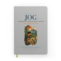 Thumbnail for Yogyakarta International Airport (JOG) design on light gray notebook