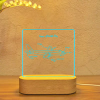 Thumbnail for Customisable How Planes Fly Lamp - view 6