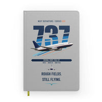 Thumbnail for Boeing 737-200 design on light gray notebook