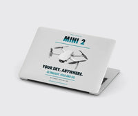 Thumbnail for DJI Mini 2 design on light gray MacBook case