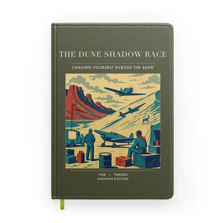 VINTAGE G4334 - The Dune Shadow Race - Designed Notebooks design on greenarmy