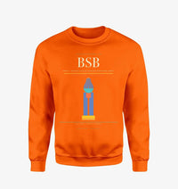 Thumbnail for Brasilia - Presidente Juscelino Kubitschek International Airport BSB Sweatshirt - Orange