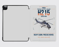 Thumbnail for Airbus H215 design on light gray ipad tablet case