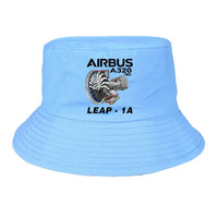 Thumbnail for Airbus A320neo & Leap 1A Engine summer hat - light blue