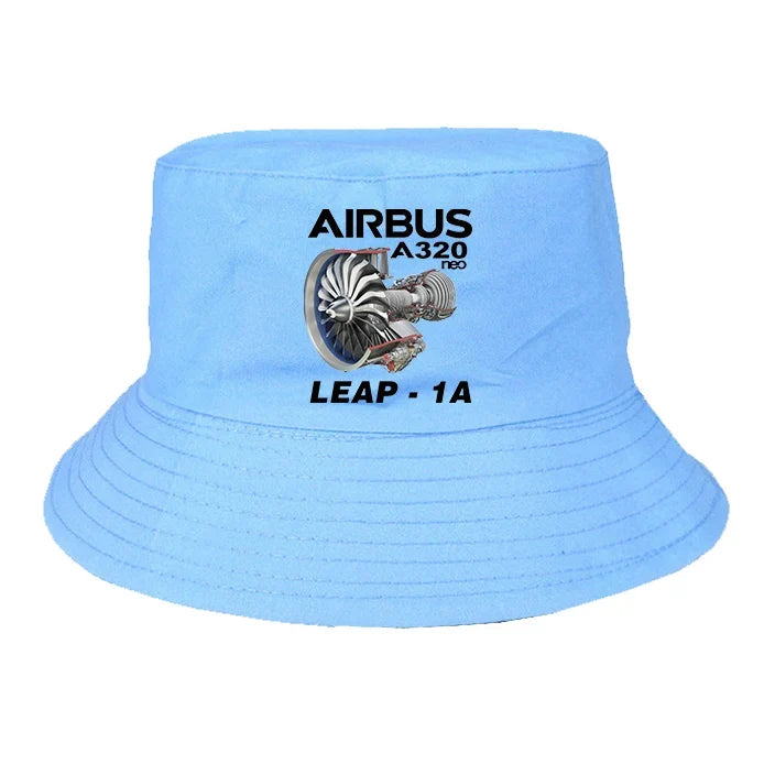 Airbus A320neo & Leap 1A Engine summer hat - light blue