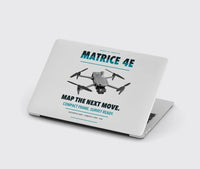 Thumbnail for DJI Matrice 4E design on light gray MacBook case