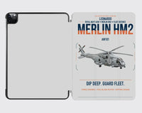 Thumbnail for Leonardo AW101 Merlin HM2 design on light gray ipad tablet case
