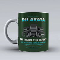Thumbnail for Avata Mug design on dark green dji