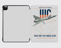 Thumbnail for Dassault Mirage IIIC design on light gray ipad tablet case