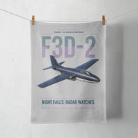 Thumbnail for F3D-2 Skyknight design on light gray towel