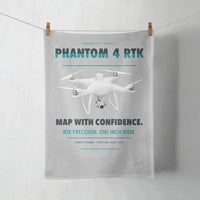 Thumbnail for DJI Phantom 4 RTK design on light gray towel