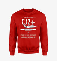 Thumbnail for Cessna Citation CJ2+ design on red sweatshirt
