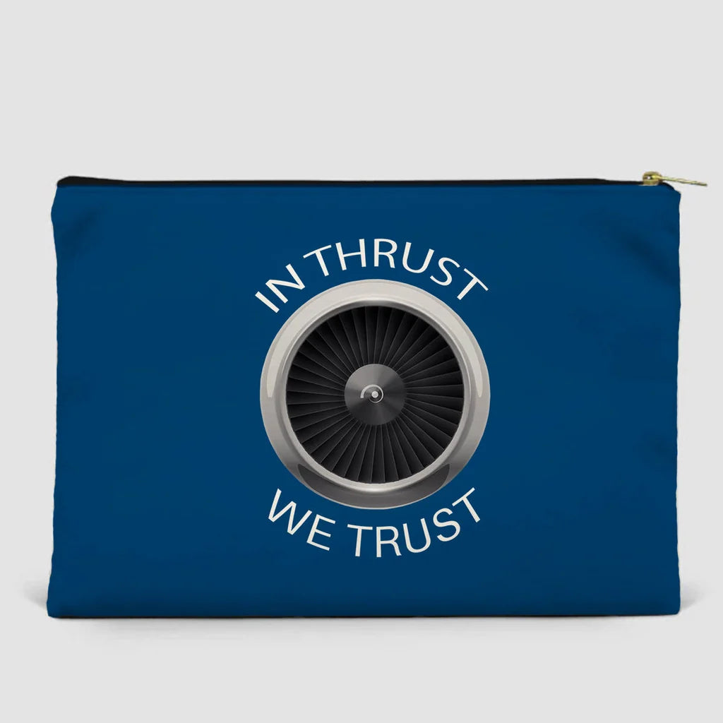 Thrust We Trust Zipper Pouch - view 6