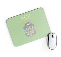 Thumbnail for Rodriguez Ballon International Airport AQP Mouse-Pad Rectangle - Light Green
