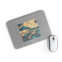 Thumbnail for VINTAGE G4309 - The Midway Refuel Island - Designed Mouse Pads design on gray rectangle