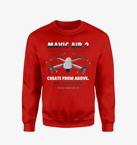 Thumbnail for DJI Mavic Air 2 design on red sweatshirt