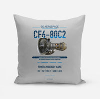 Thumbnail for CF6-80C2 design on light gray pillow