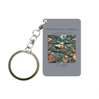 Thumbnail for VINTAGE G4404 - The Market Day Amphibian - Designed Key Chain design on gray