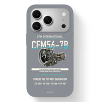Thumbnail for CFM56-7B Case design on gray iphone case