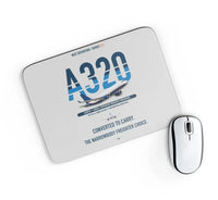 Thumbnail for Airbus A320P2F design on light gray rectangle mouse pad