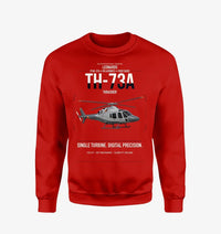 Thumbnail for Leonardo TH-73A Thrasher design on red sweatshirt