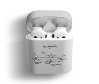 Thumbnail for How Planes Fly AirPods plastic case - Light Gray