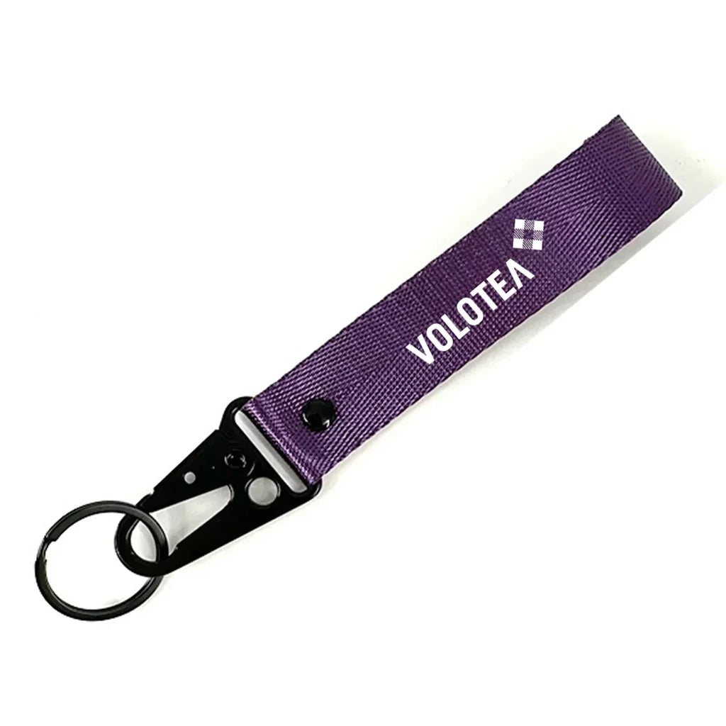 Volotea Airlines Hawk-shaped key chain, Purple+NO NAME