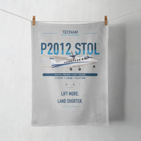 Thumbnail for Tecnam P2012 STOL design on light gray towel
