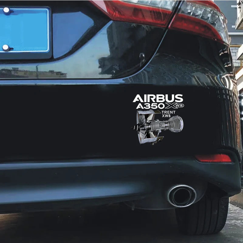 Airbus A350 Car Sticker - view 6