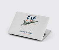 Thumbnail for Dassault Mirage F1C design on light gray MacBook case