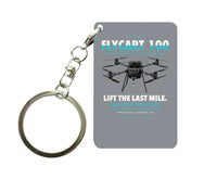 Thumbnail for DJI FlyCart 100 Key Chain design on gray key chain