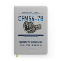 Thumbnail for CFM56-7B design on light gray notebook
