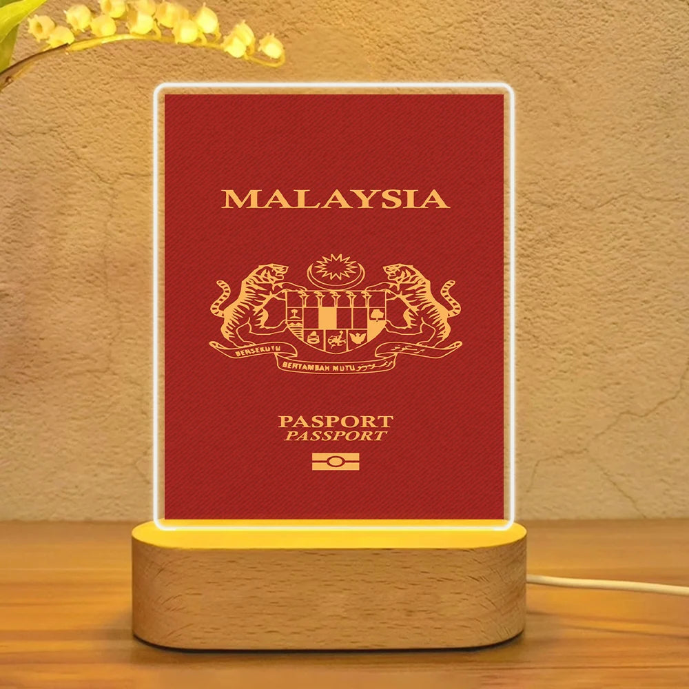 Malaysia Passport Lamp - view 6